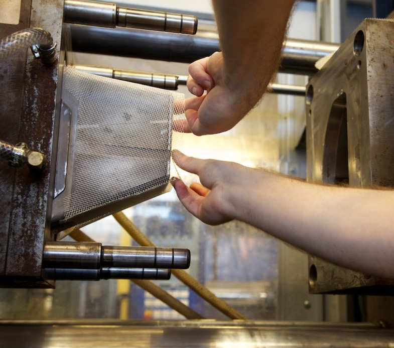 Filter moulding at BEC Group.